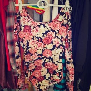 Forever 21 floral bodysuit. NEVER WORN.